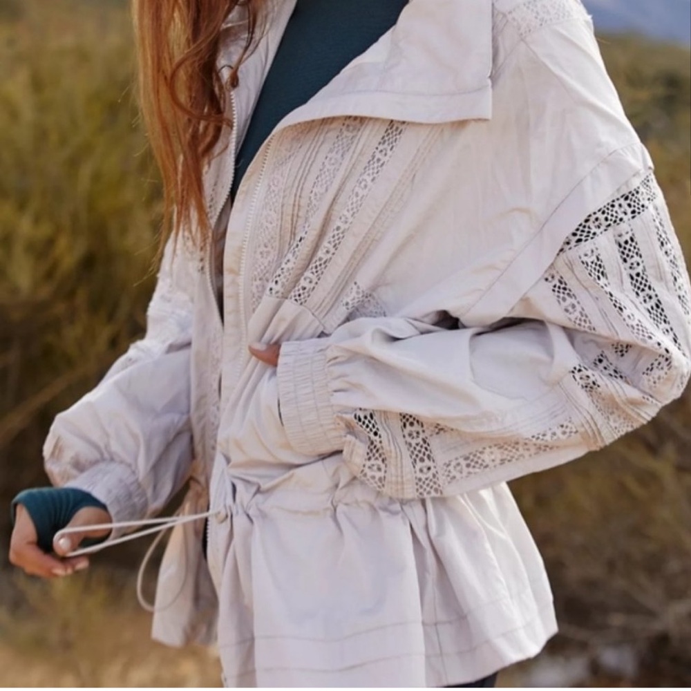 Free People Movement Oh Hey Applique Jacket Medium